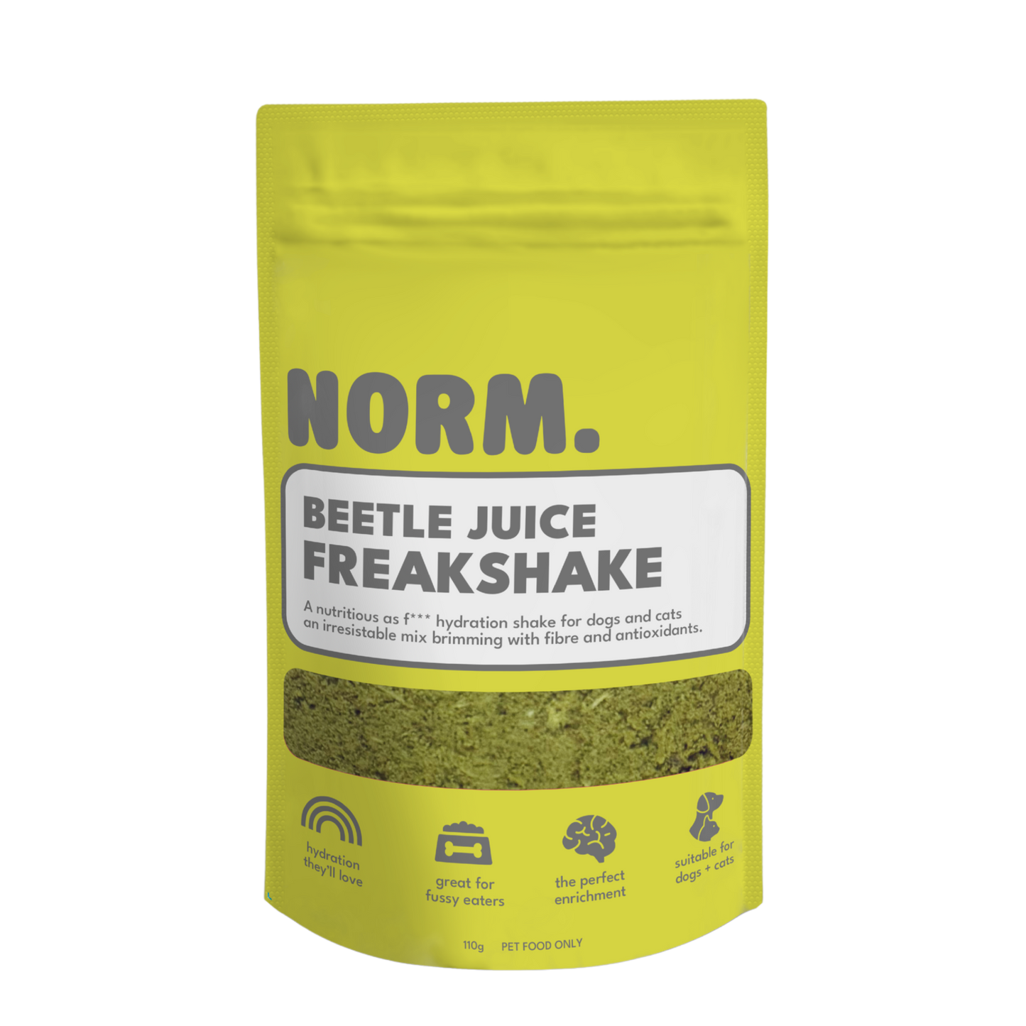 Beetle Juice Freakshake