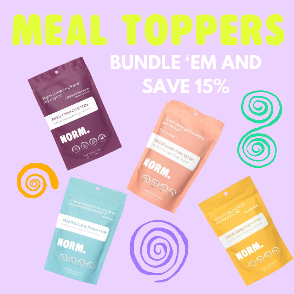 Bundle of 4 Meal Toppers