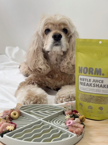 Beetle Juice Freakshake